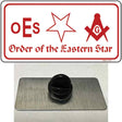 Order Of The Eastern Star Novelty Metal Hat Pin