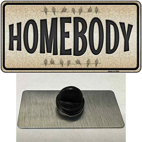 Homebody Novelty Metal Hat Pin