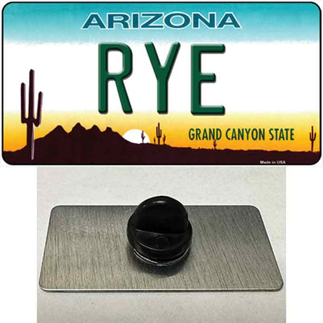 Rye Arizona Novelty Metal Hat Pin