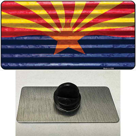 Arizona Flag Novelty Metal Hat Pin