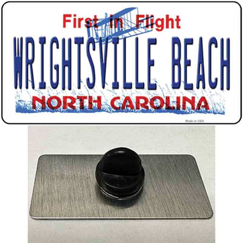 Wrightsville Beach North Carolina Novelty Metal Hat Pin