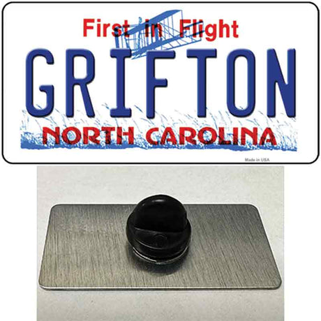 Grifton North Carolina Novelty Metal Hat Pin