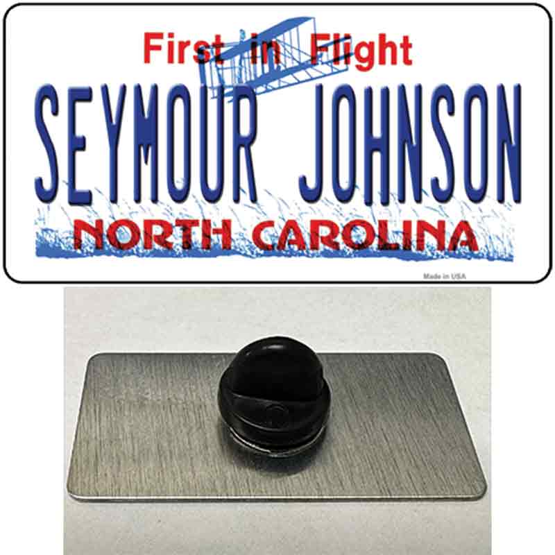 Seymour Johnson North Carolina Novelty Metal Hat Pin