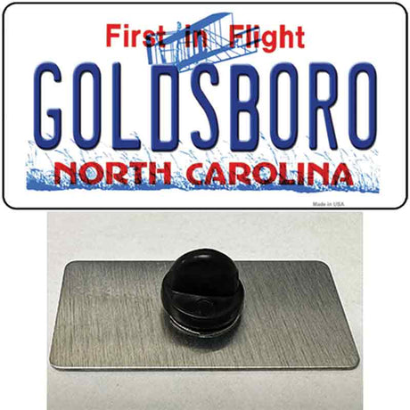 Goldsboro North Carolina Novelty Metal Hat Pin