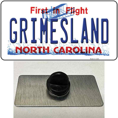 Grimesland North Carolina Novelty Metal Hat Pin