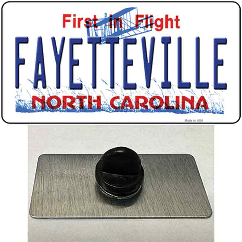 Fayetteville North Carolina Novelty Metal Hat Pin