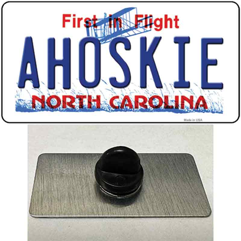 Ahoskie North Carolina Novelty Metal Hat Pin