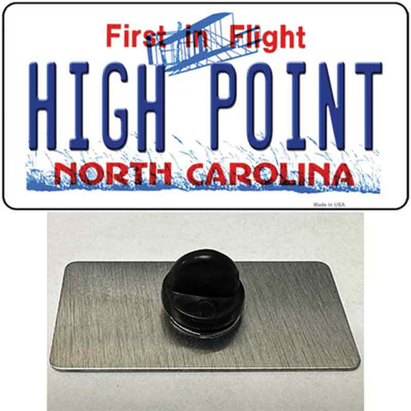 High Point North Carolina Novelty Metal Hat Pin