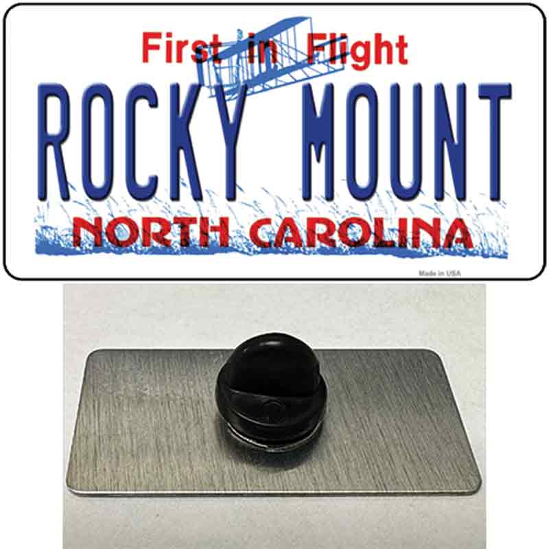 Rocky Mount North Carolina Novelty Metal Hat Pin