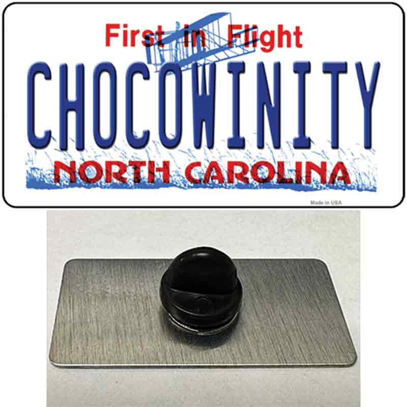 Chocowinity North Carolina Novelty Metal Hat Pin