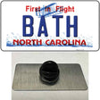 Bath North Carolina Novelty Metal Hat Pin