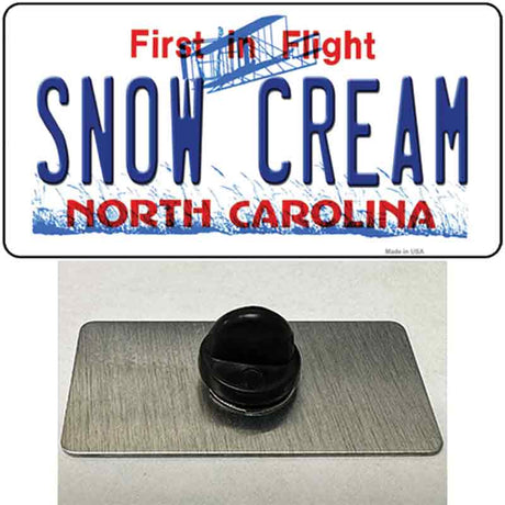 Snow Cream North Carolina Novelty Metal Hat Pin