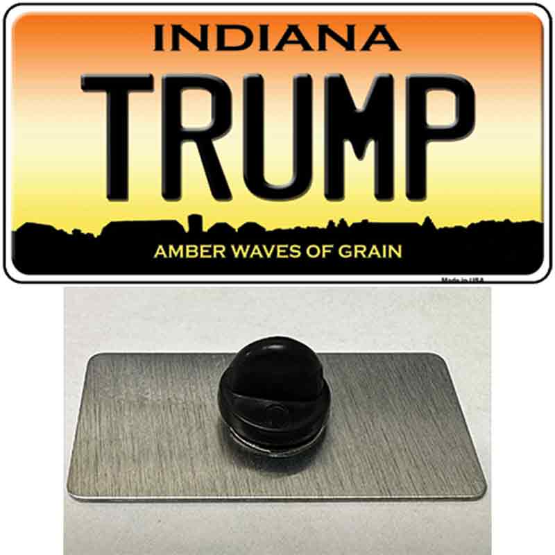 Trump Indiana Novelty Metal Hat Pin