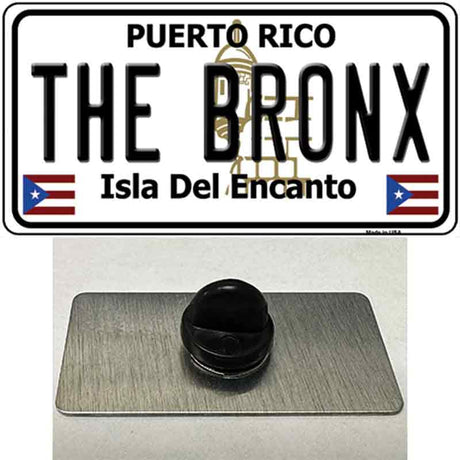 The Bronx Puerto Rico Novelty Metal Hat Pin