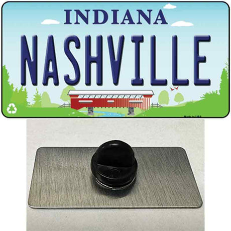 Nashville Indiana Novelty Metal Hat Pin