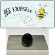 Bee Yourself Novelty Metal Hat Pin