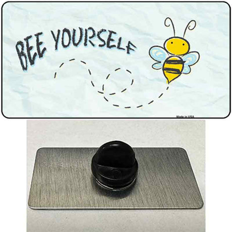 Bee Yourself Novelty Metal Hat Pin