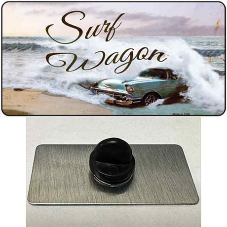 Surf Wagon Novelty Metal Hat Pin