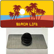 Beach Life Novelty Metal Hat Pin