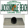 Florida Jacksonville Beach Novelty Metal Hat Pin