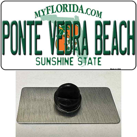 Florida Ponte Vedra Beach Novelty Metal Hat Pin