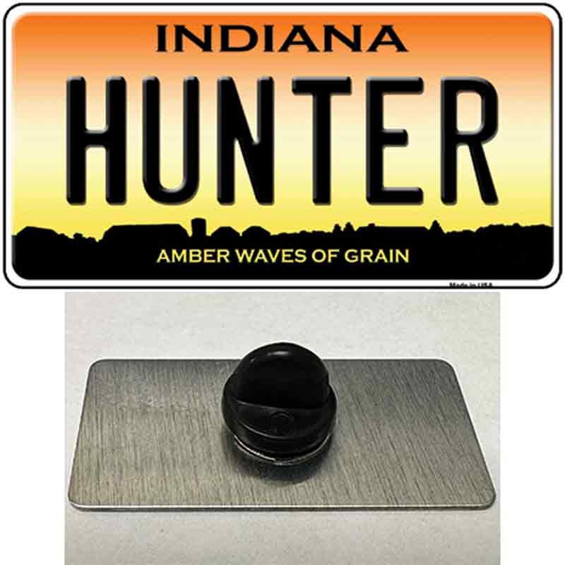 Hunter Indiana Novelty Metal Hat Pin