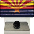 Arizona Corrugated Flag Novelty Metal Hat Pin