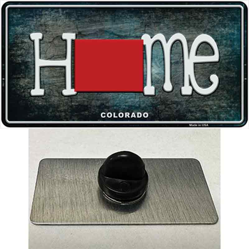 Colorado Home State Outline Novelty Metal Hat Pin