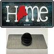 Maine Home State Outline Novelty Metal Hat Pin