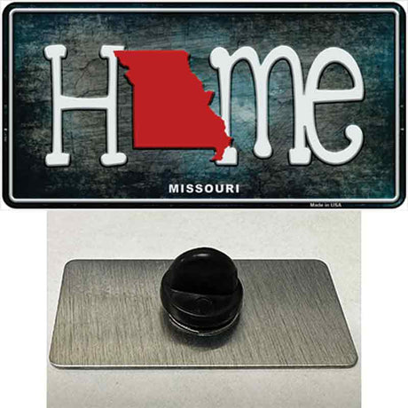 Missouri Home State Outline Novelty Metal Hat Pin