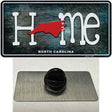 North Carolina Home State Outline Novelty Metal Hat Pin