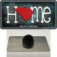 South Carolina Home State Outline Novelty Metal Hat Pin