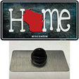 Wisconsin Home State Outline Novelty Metal Hat Pin