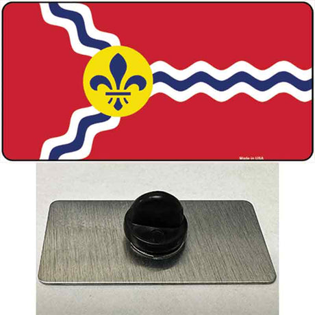 St. Louis State Flag Missouri Novelty Metal Hat Pin