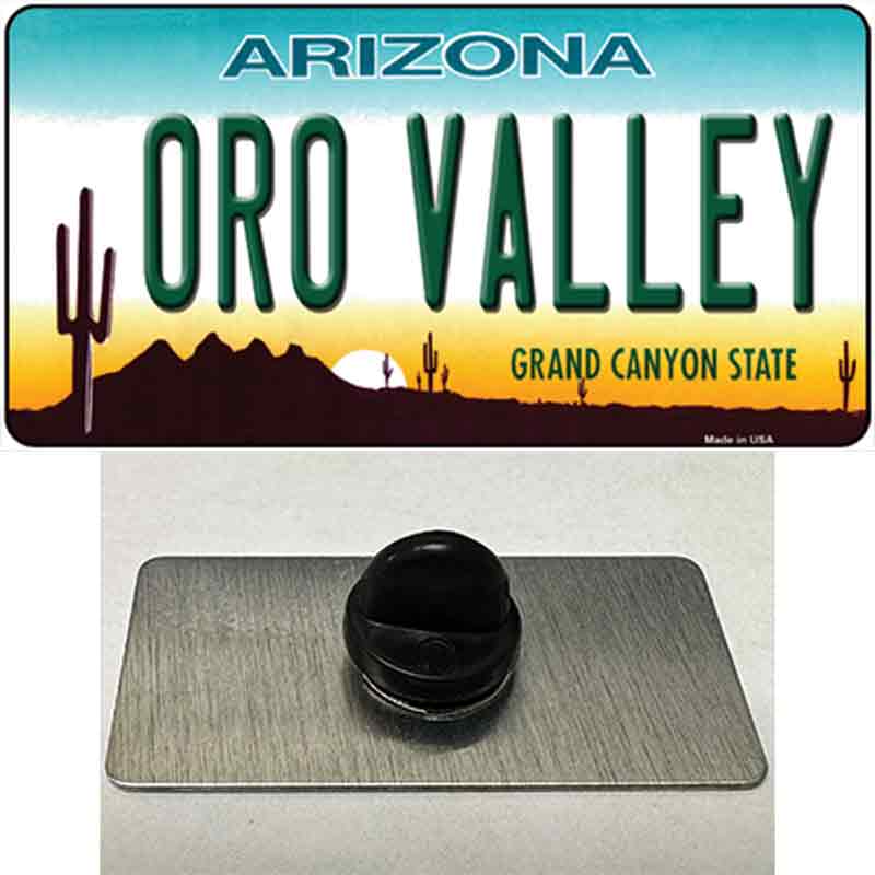 Oro Valley Arizona Novelty Metal Hat Pin