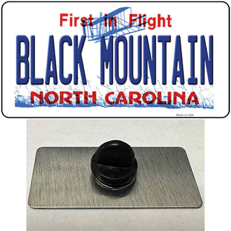 Black Mountain North Carolina Novelty Metal Hat Pin