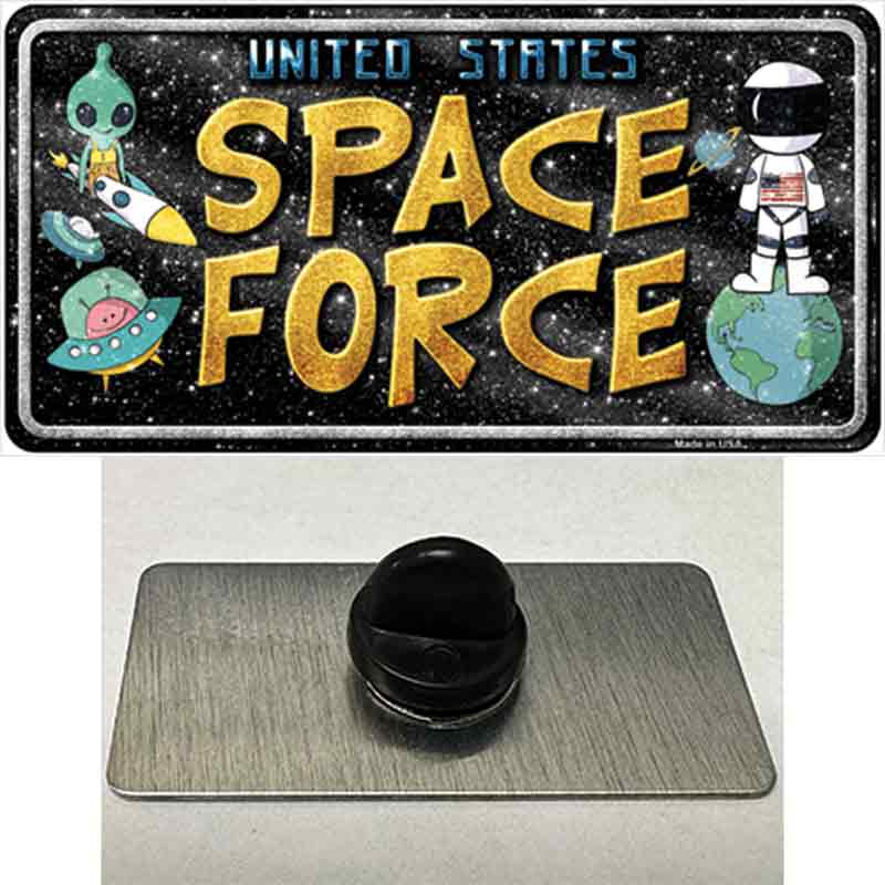 Space Force Novelty Metal Hat Pin