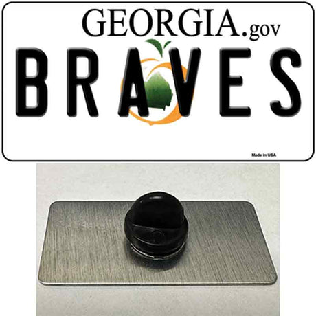 Georgia Braves Novelty Metal Hat Pin