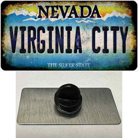 Nevada Virginia City Novelty Metal Hat Pin