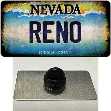 Nevada Reno Novelty Metal Hat Pin