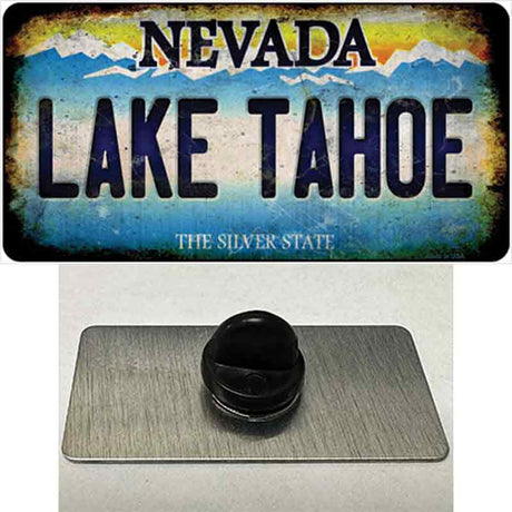 Nevada Lake Tahoe Novelty Metal Hat Pin