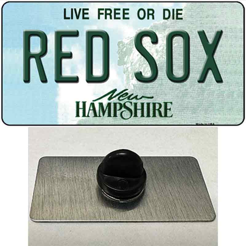 Red Sox New Hampshire State Novelty Metal Hat Pin