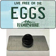 Eggs New Hampshire State Novelty Metal Hat Pin