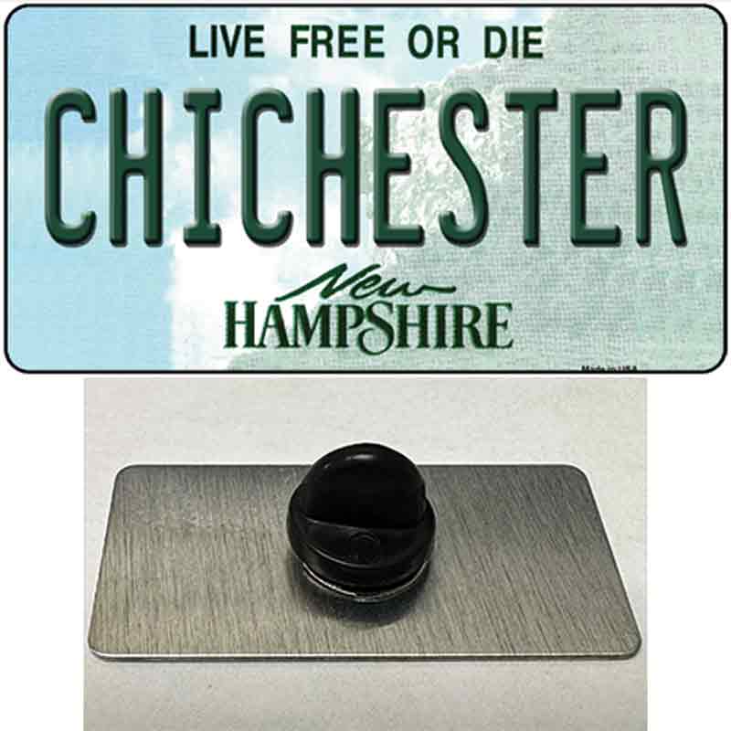 Chichester New Hampshire State Novelty Metal Hat Pin