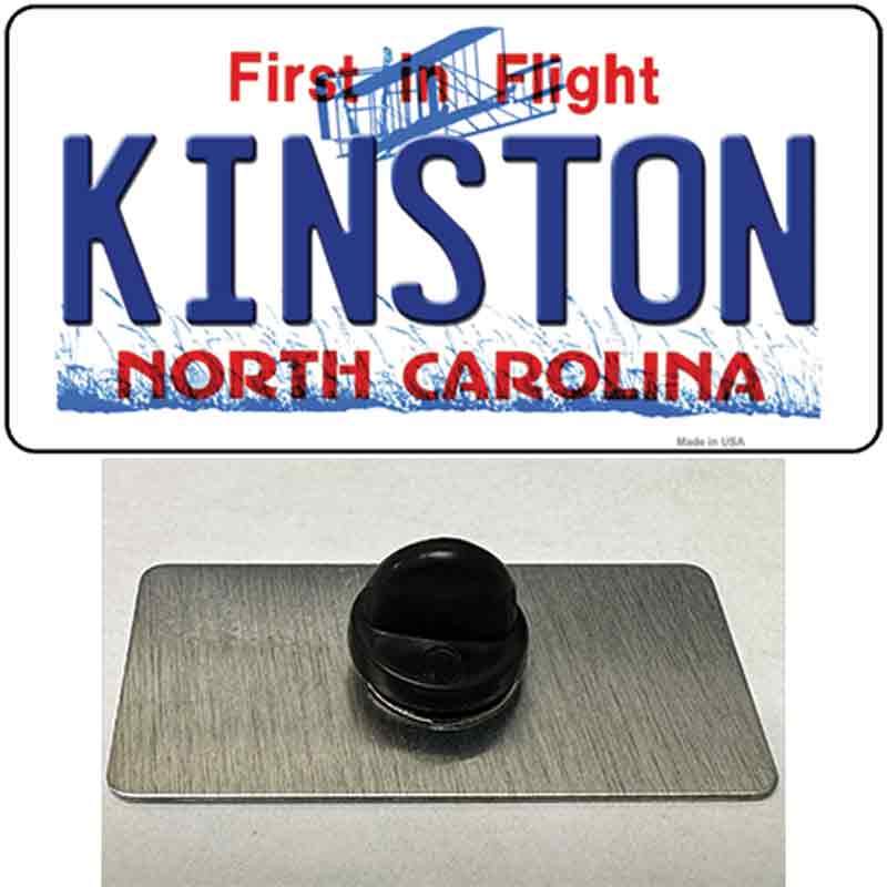 Kinston North Carolina State Novelty Metal Hat Pin