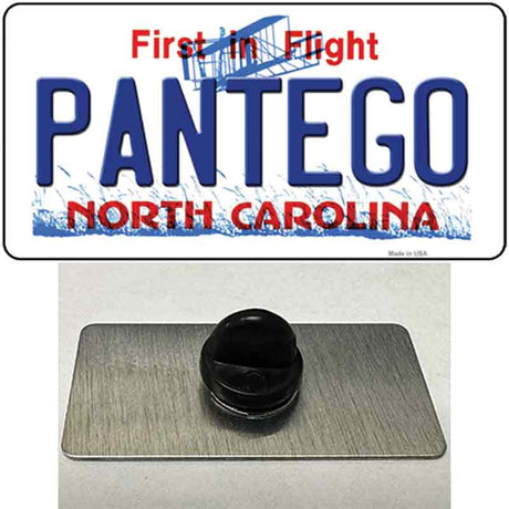 Pantego North Carolina State Novelty Metal Hat Pin