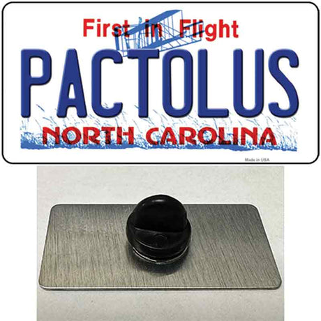 Pactolus North Carolina State Novelty Metal Hat Pin