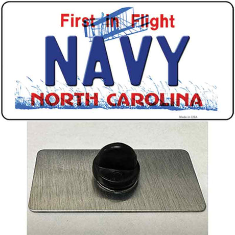 Navy North Carolina State Novelty Metal Hat Pin