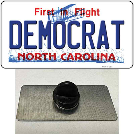 Democrat North Carolina State Novelty Metal Hat Pin