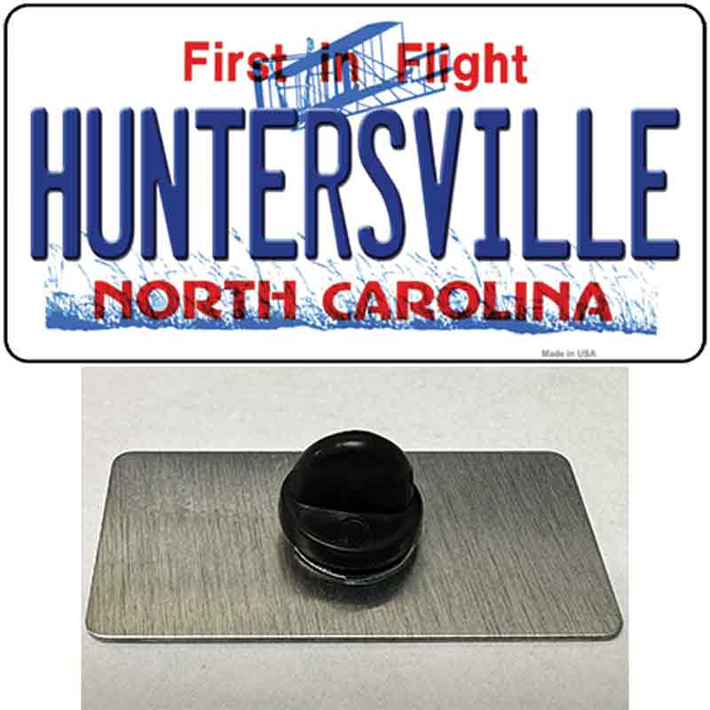 Huntersville North Carolina State Novelty Metal Hat Pin